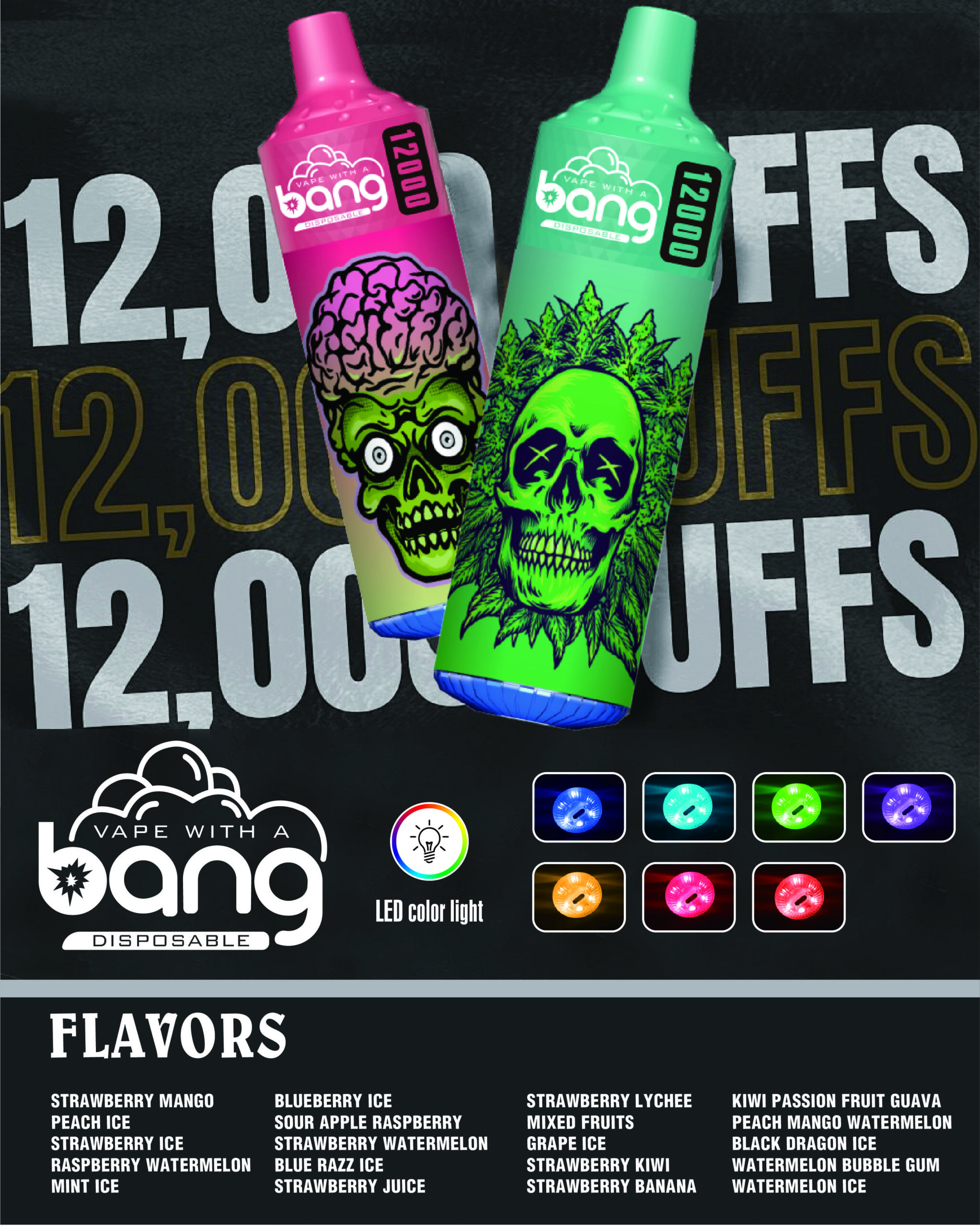 Bang 12000 Puffs Einweg-Vape