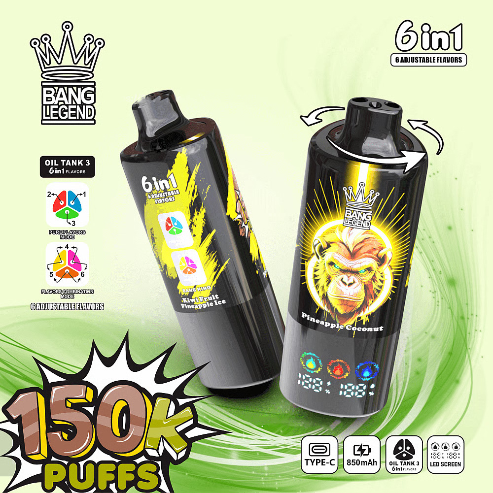 Bang-Legend-150000-150k-Puffs-6-in-1-Flavors-Disposable-Vape-2-3-5-Nicotine-12Tastes-Smart-Display-Vape-Factory-Wholesale-2