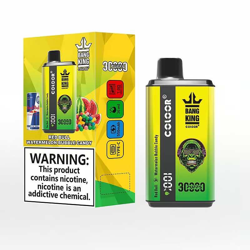 Sleek-vape-Bang-king-30000-Puffs-Red-Bull-Watermelon-Bubble-Candy