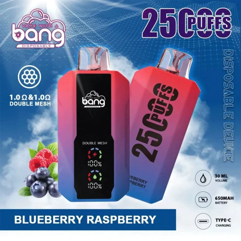 Bang Puffs Blueberry Raspberry Flavor Disposable Vape Device