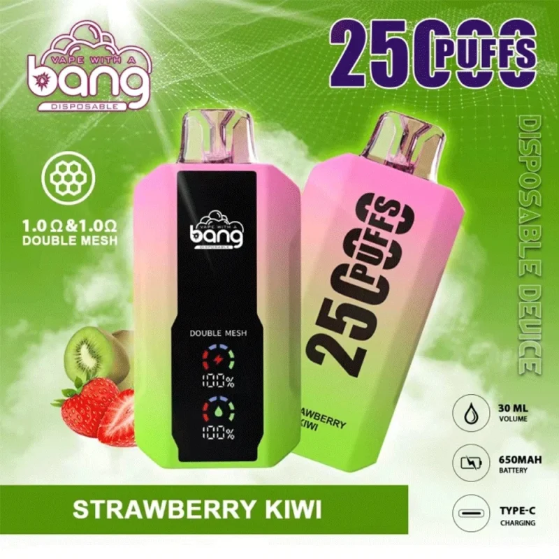 Bang Puffs Strawberry Kiwi Flavor Disposable Vape Device