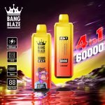 Bang Blaze 4in1 60000 Puffs disposable vape, all four flavors displayed-01