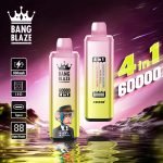 Bang Blaze 4in1 60000 Puffs disposable vape, all four flavors displayed-05