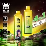 Bang Blaze 4in1 60000 Puffs disposable vape, all four flavors displayed-10