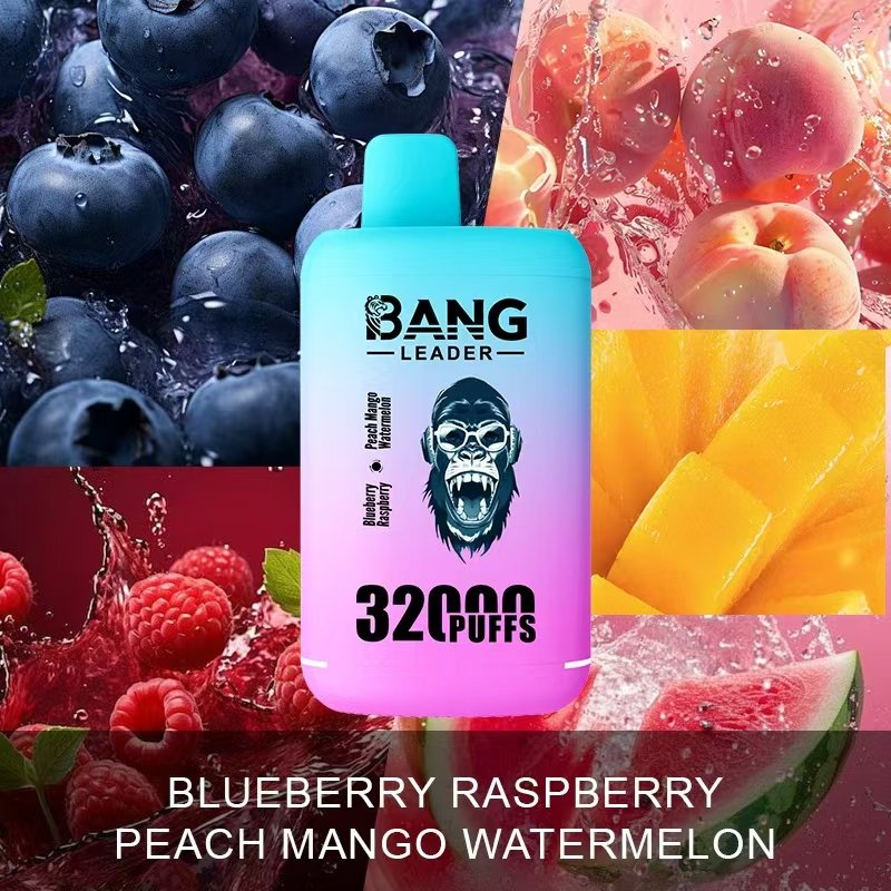bang-leader-32000-puffs-buleberry-raspberry-peach-mango-watermelon-flavor-picture