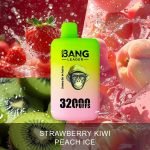 Bang Leader Puffs Strawberry Kiwi Peach Ice Flavor Picture Disposable Vape Device