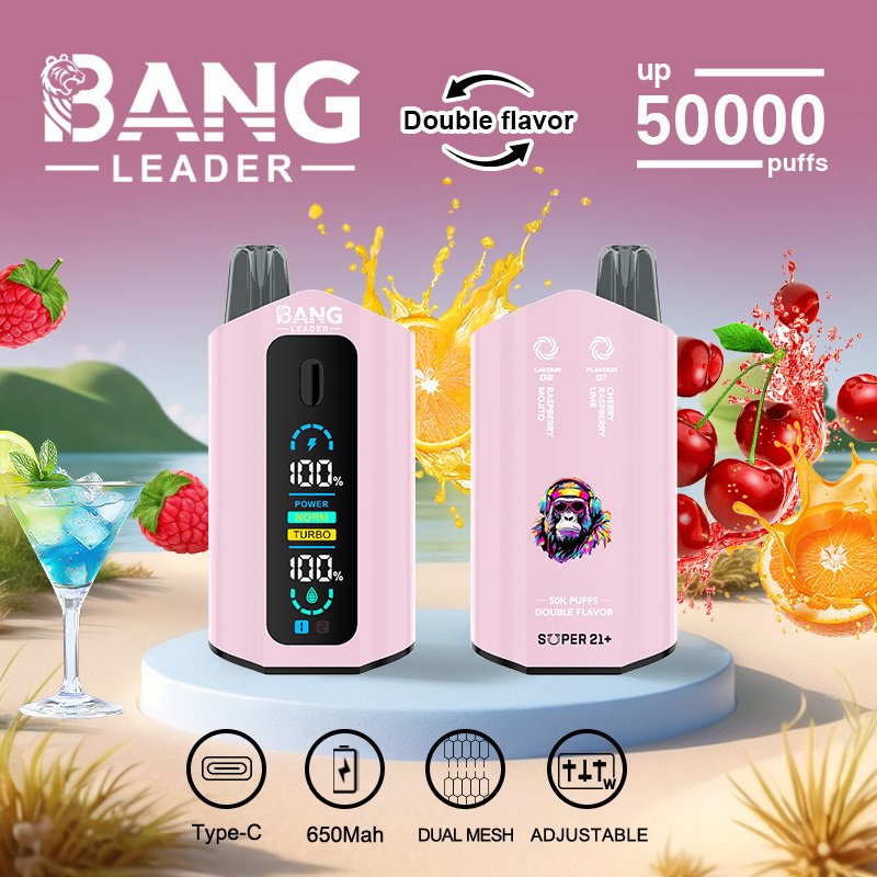 bang-leader-50000-puffs-himbeer-mojito-kirsche-himbeer-limetten-geschmack-bild