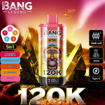 Bang Legend Puffs Flavor Disposable Vape Device design