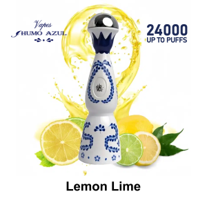 Humo Azul Puffs Flavor Lemon Lime Picture Scaled Disposable Vape Device