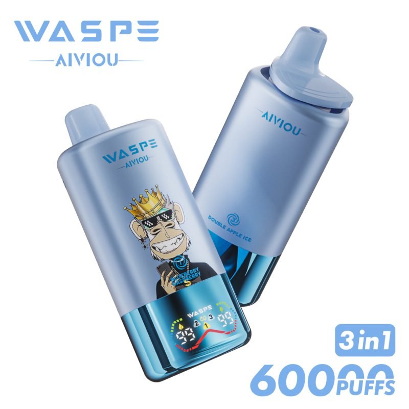 Waspe 3in1 60k Disposable Vape Device design