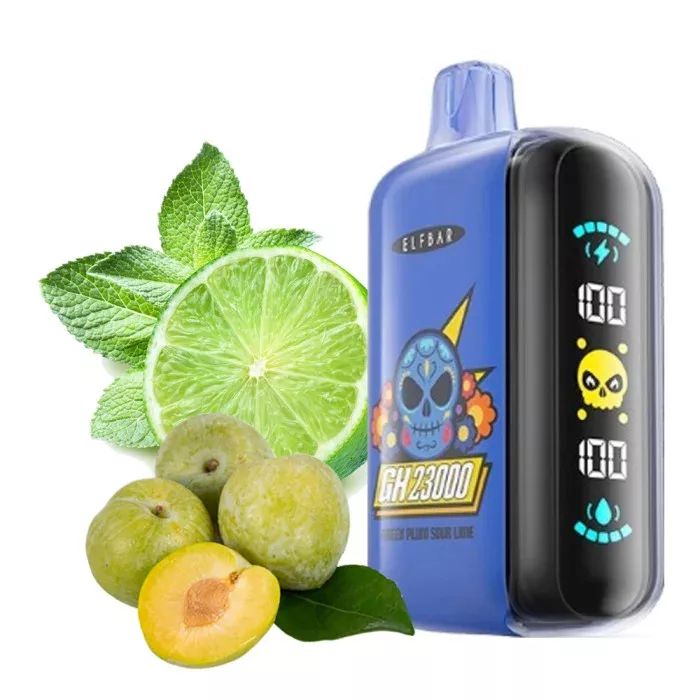 elf-bar-gh23000-grüne-pflaume-sauer-lime-wegwerf-pod-vape-50mg