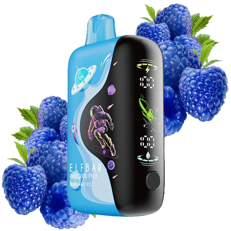 Elf Bar Gh Blue Razz Ice Disposable Vape 5 Nicotine