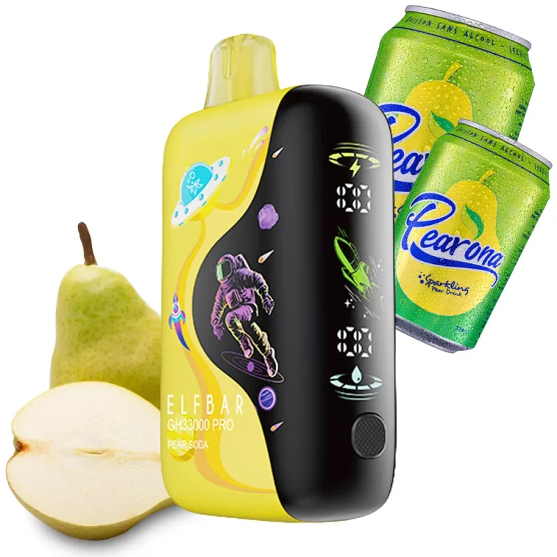 Elf Bar Gh Pear Soda Disposable Vape 5 Nicotine