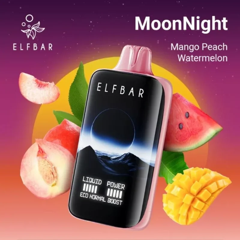 Elf Bar Moonnight Mango Peach Watermelon Disposable Vape Device