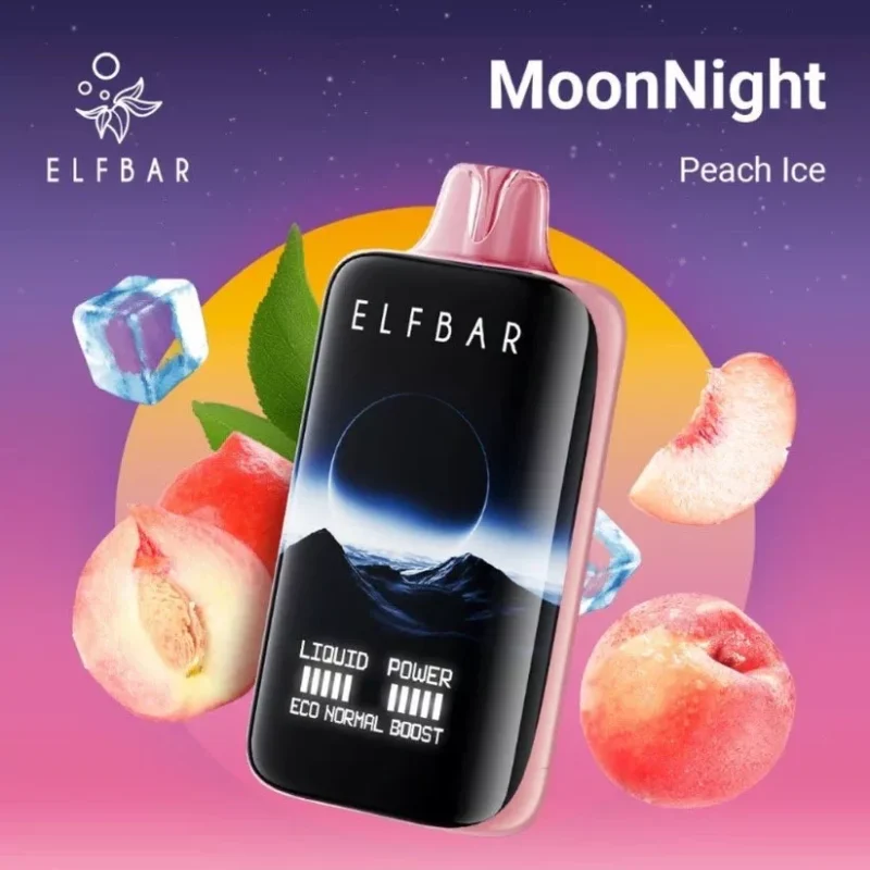 Elf Bar Moonnight Peach Ice Disposable Vape Device