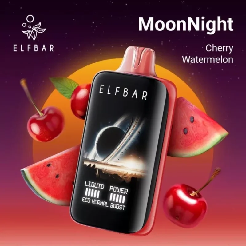 Elf Bar Moonnight Cherry Watermelon Disposable Vape Device