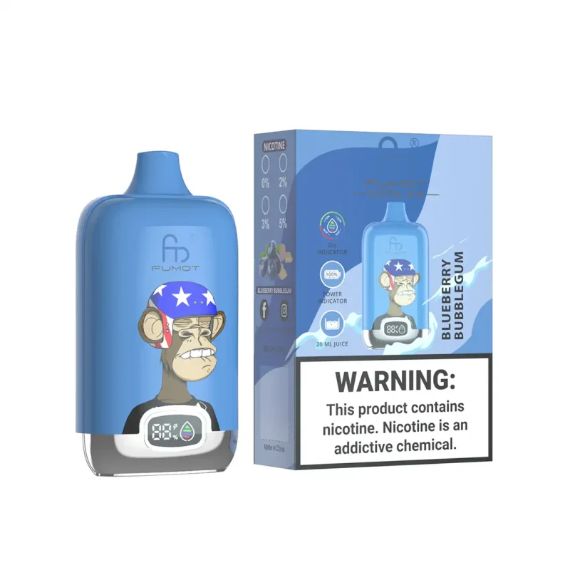 トルネード・ベイプ-12000パフ-ブルーベリー・バブルガム-2