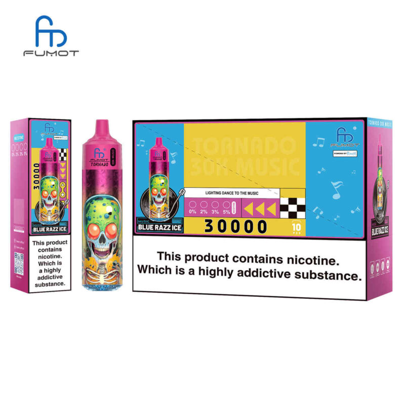 Fumot-Tornado-30k-Musique-Bleu-Razz-Ice