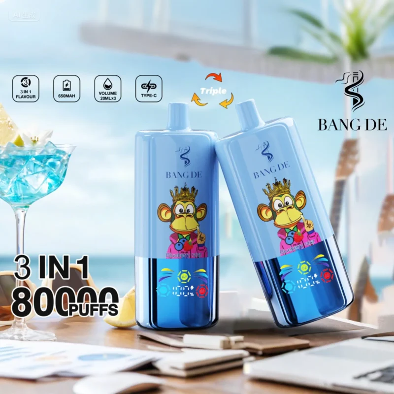 Bang De Puffs Blueberry Razz Black Dragon Ice Fizzy Cherry 1.jpg Disposable Vape Device