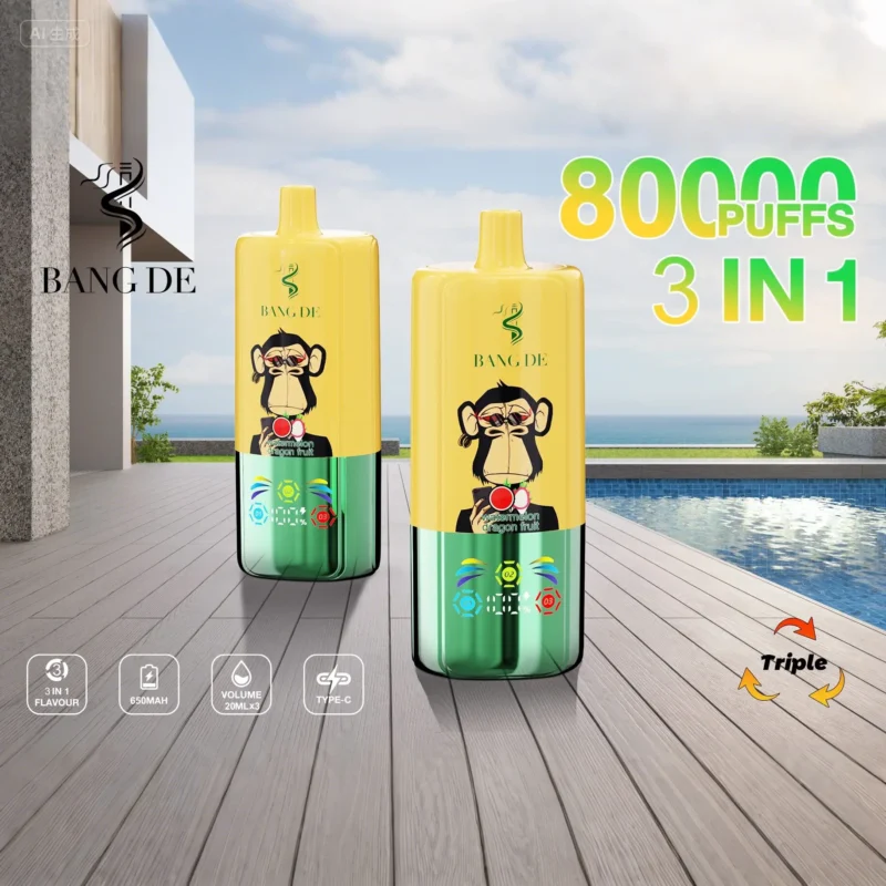 Bang De Puffs Watermelon Dragon Fruit Mango Peach Strawberry Kiwi 1.jpg Disposable Vape Device