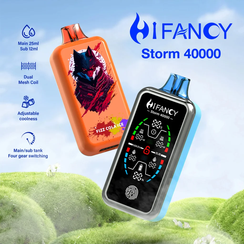 Expositor de Storm Puffs da Hifancy