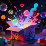 Gacha Style Mystery Box Concept Colorfu Disposable Vape Device