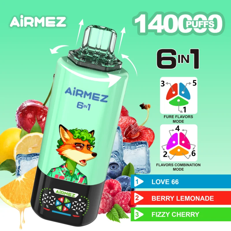airmez-fox-6-in-1-140000-puff-flavor-1