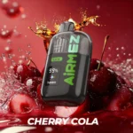Airmez Lux Puffs Flavor Cherry Cola Disposable Vape Device