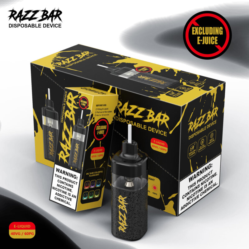 ラズバー12000パフ・ベープ製品パッケージ