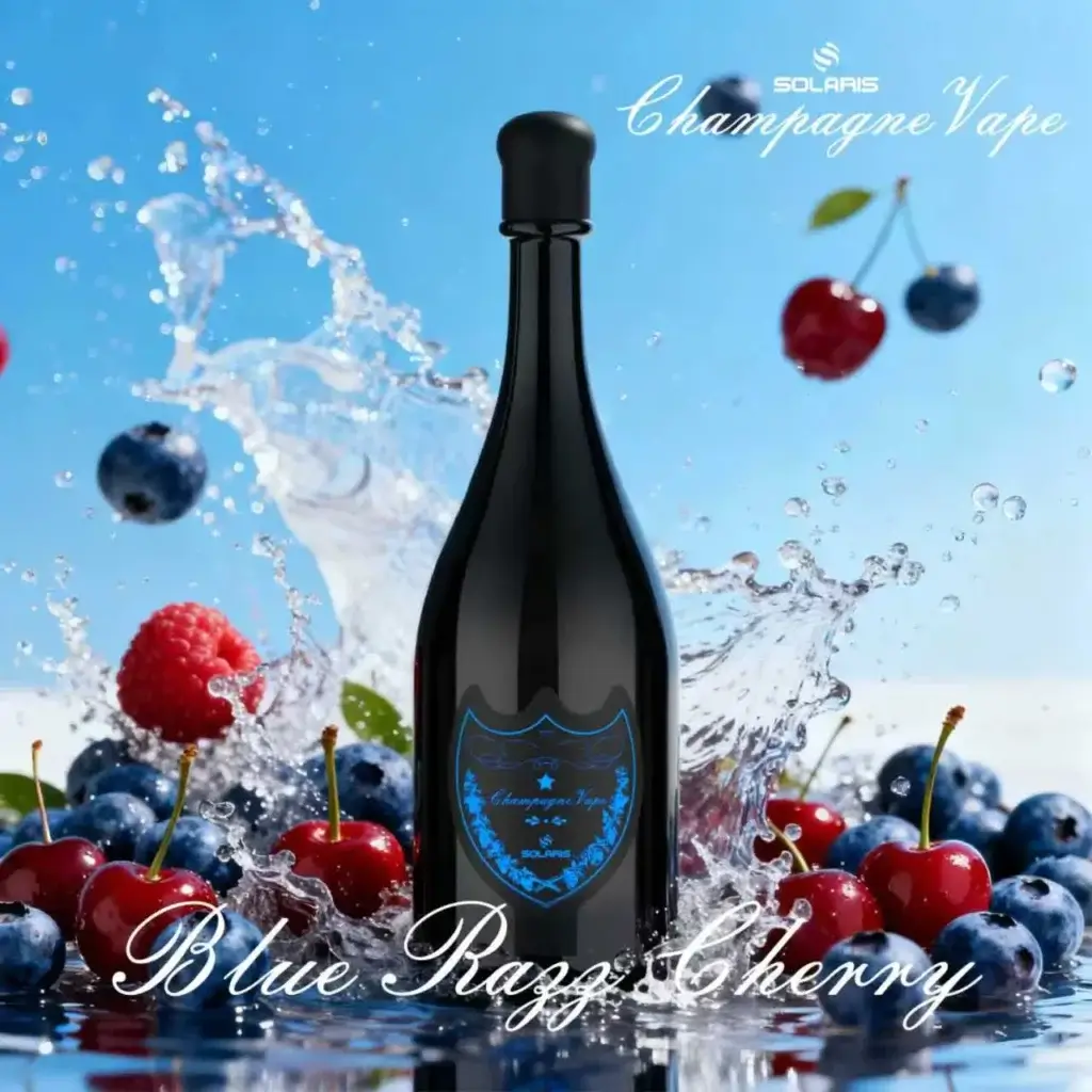 Solaris Champagne 30k Puffs Blue Razz Cherry Disposable Vape Device