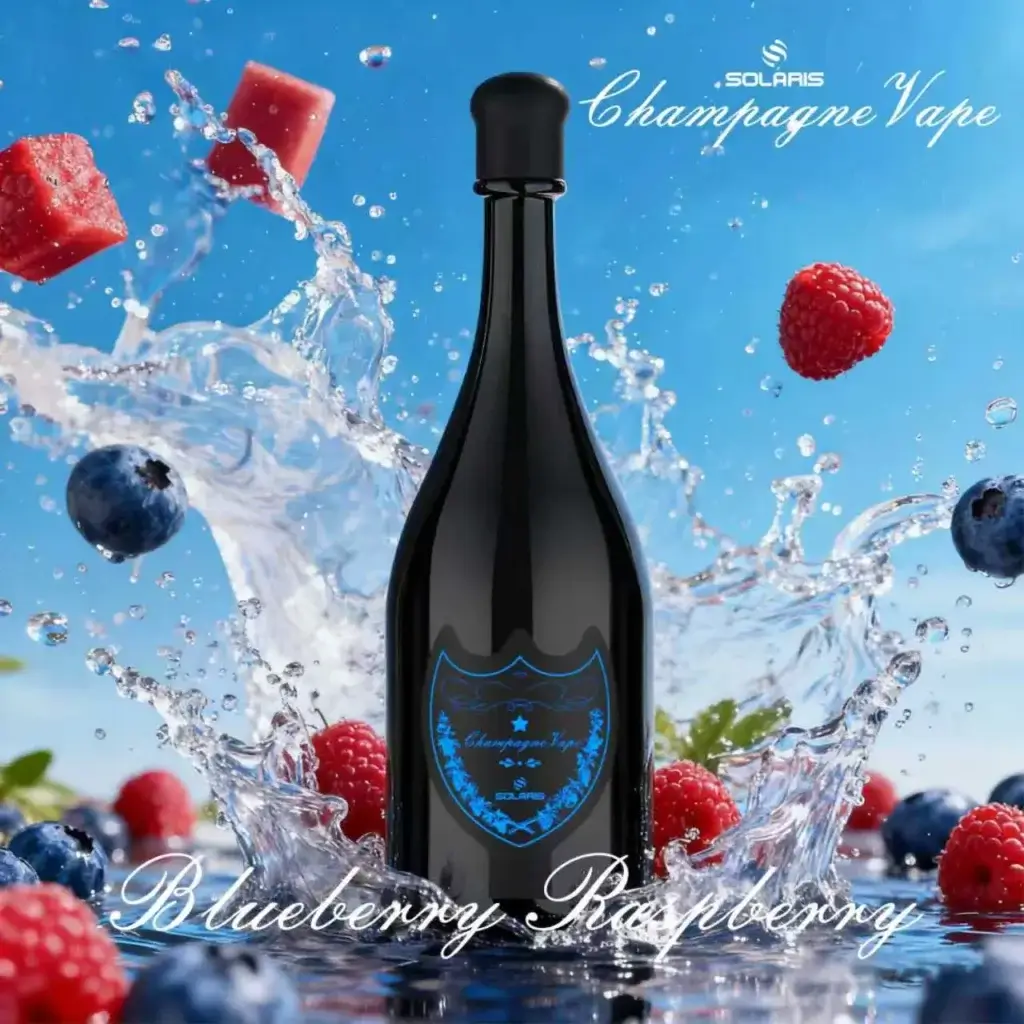 Solaris Champagne 30k Puffs Blueberry Raspberry Disposable Vape Device