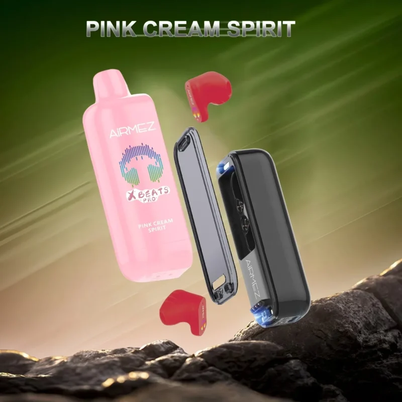 airmez-xbeats-pro-50000-puffs-x-beats-wegwerp-vape-roze-crème-spirit