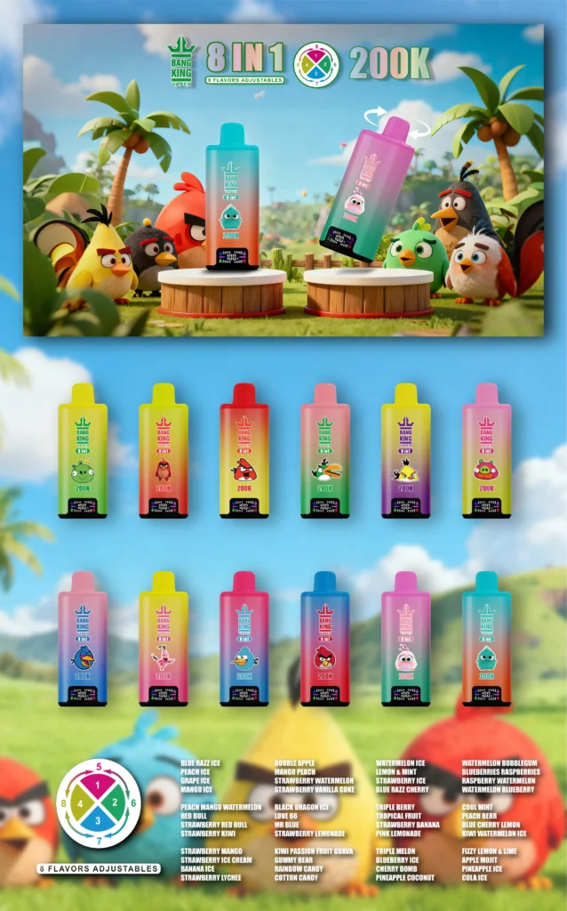 bang-king-200000-puffs-vape-8-in-1-flavors-adjustables-list