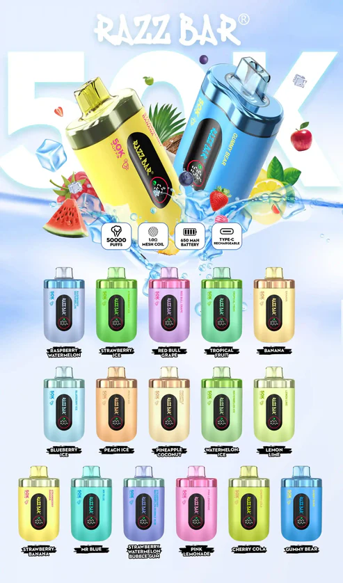 vapemaison-puff-30000-razz-bar-16-parfums-flavor-list