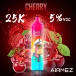 airmez-tornado-25000 puffs-vape-flavor-cherry