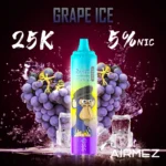 airmez-tornado-25000 puffs-vape-flavor-grape-ice