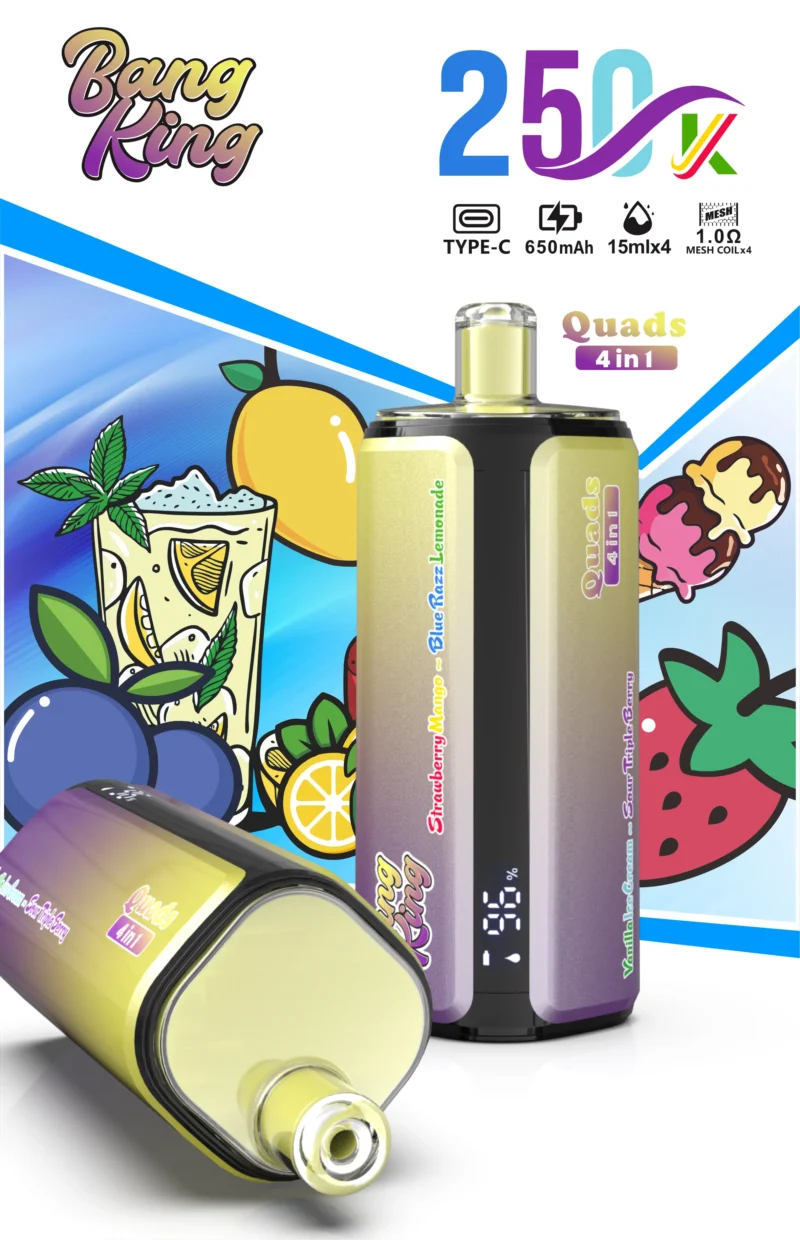 Bang King Puffs Disposable Vape Flavor 8 Scaled