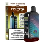 Hyppe Infiniti Puffs Vape Dubai Chocolate 50k