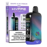 Hyppe Infiniti Puffs Vape Grape Aloe Freeze 50k