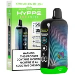 Hyppe Infiniti Puffs Vape Kiwi Melon Blush 50k