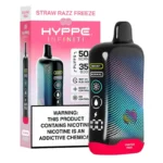 Hyppe Infiniti Puffs Vape Straw Razz Freeze 50k