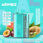 Vapemaison Airmez Puffs Disposable Vape Flavor Kiwi Passion Fruit Guava