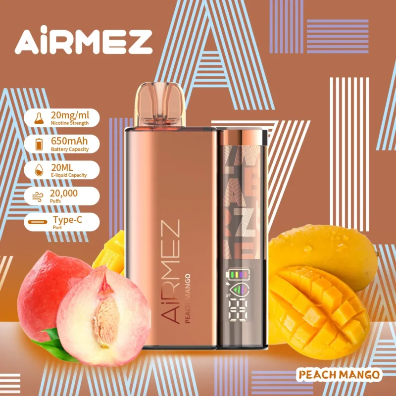 Vapemaison Airmez Puffs Disposable Vape Flavor Peach Mango