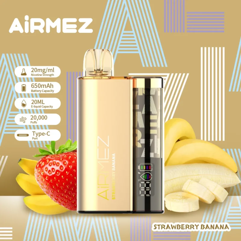 Vapemaison Airmez Puffs Disposable Vape Flavor Strawberry Banana