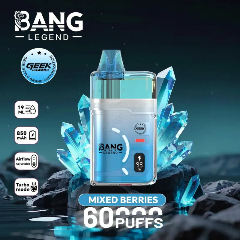 Vapemaison Bang Legend Geek 60k Puffs Mixed Berries