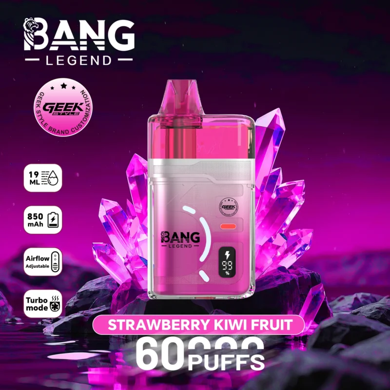 Vapemaison Bang Legend Geek 60k Puffs Peach Ice