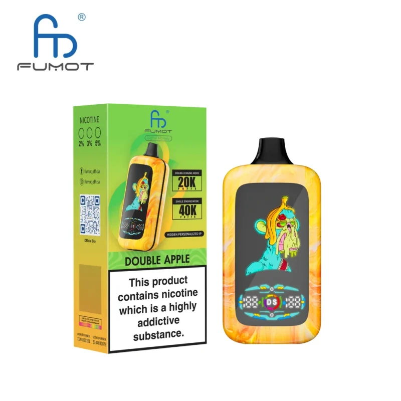 Vapemaison Fumot Digital Monkey Puffs Double Apple