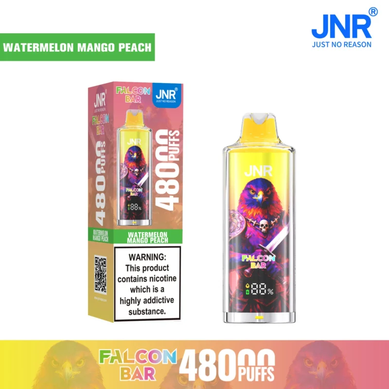 vapemaison-jnr-falcon-bar-48000-puffs-dispasable-vape-flavor-watermelon-mango-peach