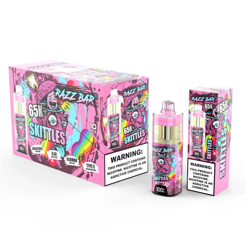 Vapemaison Razz Bar Puffs Package