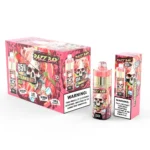 Vapemaison Razz Bar Puffs Package design 2